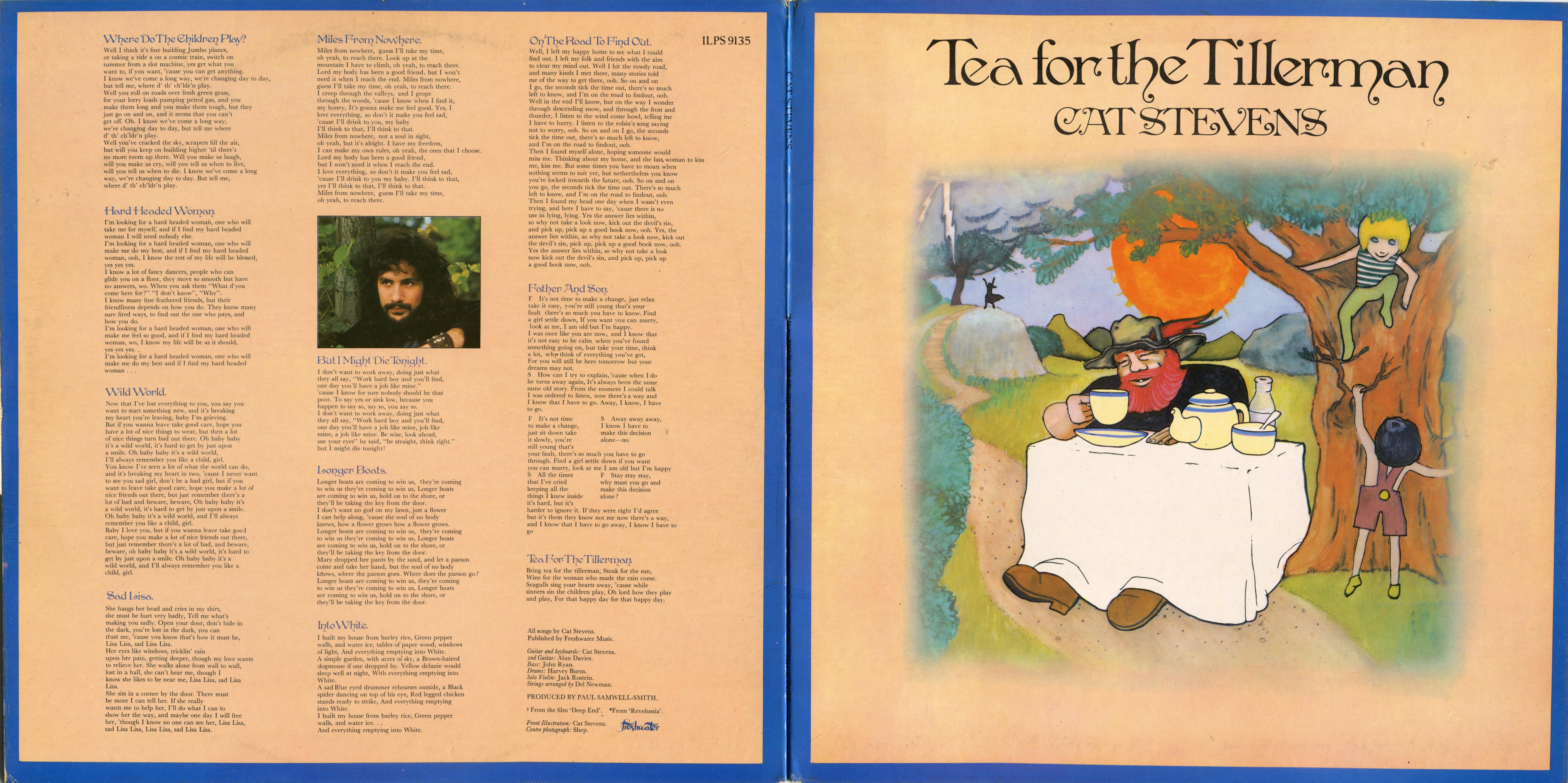 Cat Stevens  Tea For The tillerman : LP gatefold